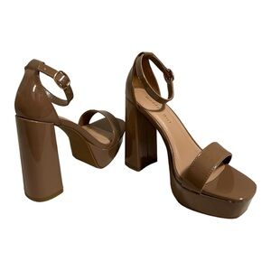 Madden Girl Deidra Nude Patent Shoe